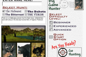 Cabela's Big Game Hunter abandonware