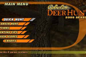 Cabela's Deer Hunt: 2005 Season abandonware