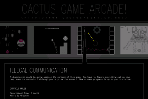 Cactus Arcade abandonware