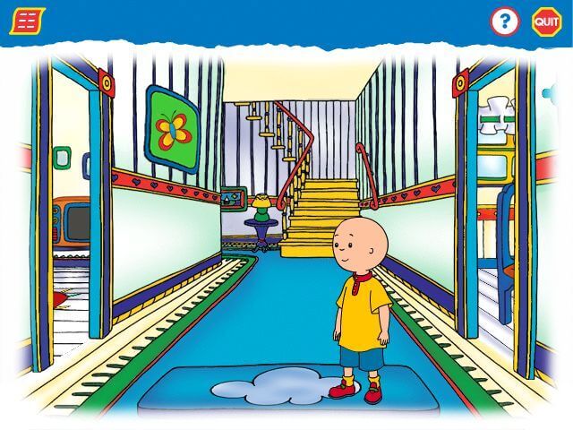 Caillou MAGIC PLAYHOUSE - Children Ages 2-6 Educational PC Game - BRAND NEW  772040813437