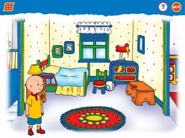 Caillou MAGIC PLAYHOUSE - Children Ages 2-6 Educational PC Game - BRAND NEW  772040813437