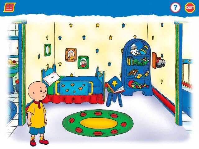 Caillou MAGIC PLAYHOUSE - Children Ages 2-6 Educational PC Game - BRAND NEW  772040813437