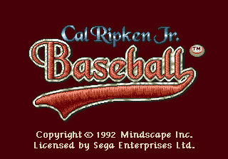 Cal Ripken Jr. Baseball 0