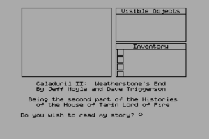 Caladuril 2: Weatherstone's End 1