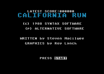 California Run 0