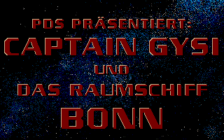 Captain Gysi und das Raumschiff Bonn 0