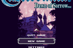 Castlevania: Dawn of Sorrow 0