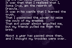 Castlevania: Dawn of Sorrow 1
