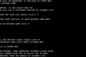 Caverns City abandonware