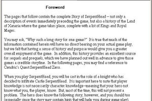 Cendric's Quest 16
