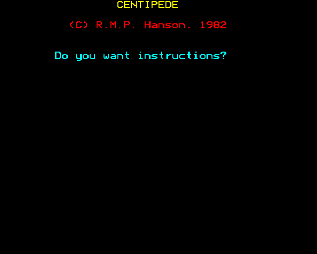 Centipede abandonware