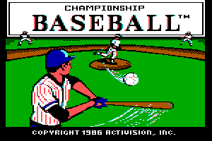 Championship Baseball 0