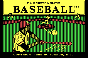 Championship Baseball 7