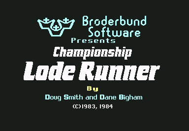 Championship Lode Runner 0