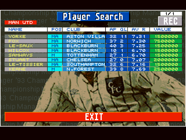 Championship Manager 93-94 🔥 Jogue online