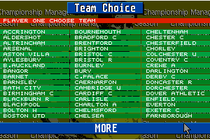 Championship Manager: End of 1994 Season Data Up-date Disk 2