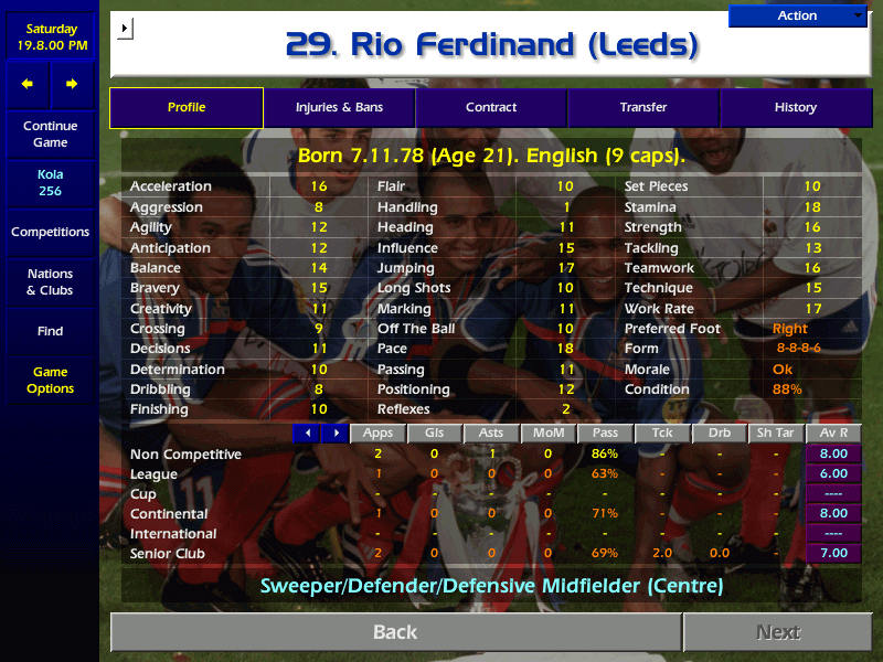 Championship Manager 2000/01 (Video Game 2000) - IMDb