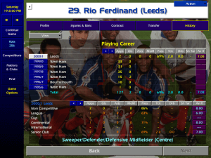 Championship Manager: Season 00/01 9