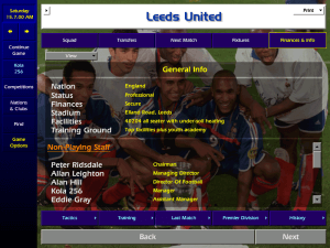 Championship Manager: Season 00/01 6