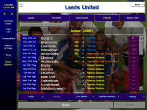 Championship Manager: Season 00/01 7