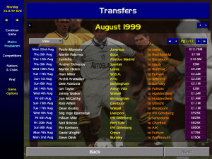 Championship Manager: Season 99/00 18