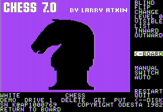 Chess 7.0 abandonware