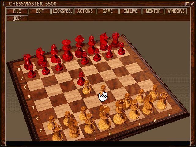 Screenshot of The Chessmaster 3000 (Windows 3.x, 1991) - MobyGames