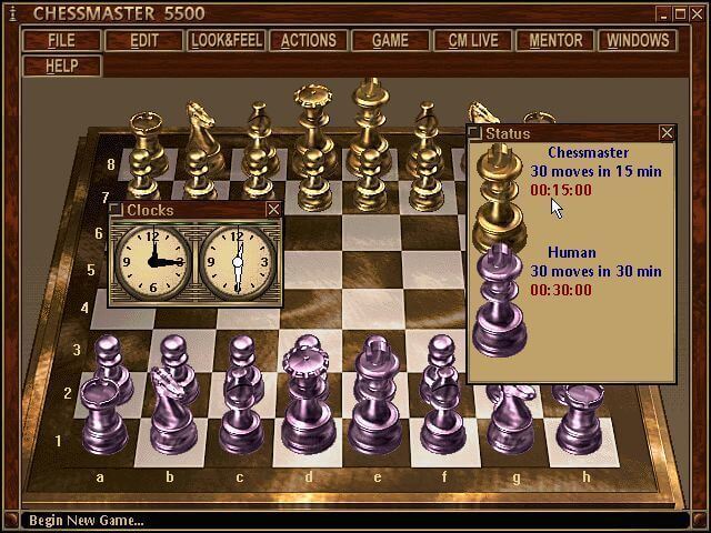 Screenshot of The Chessmaster 3000 (Macintosh, 1991) - MobyGames