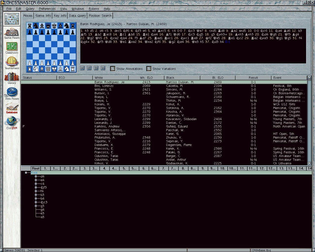 Screenshot of The Chessmaster 3000 (Macintosh, 1991) - MobyGames