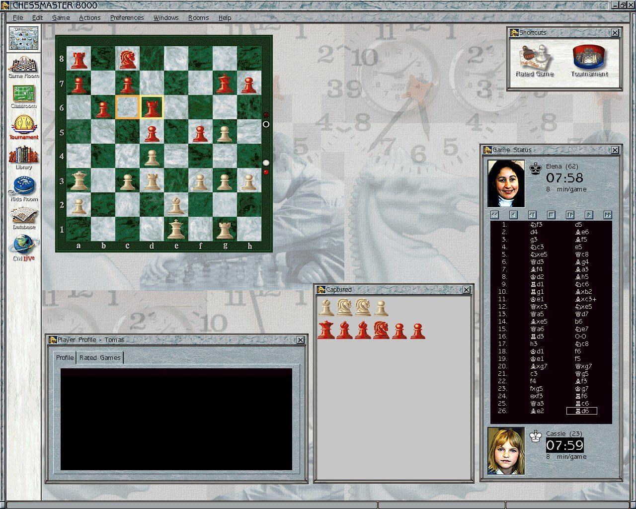  Chessmaster 8000 - PC : Video Games