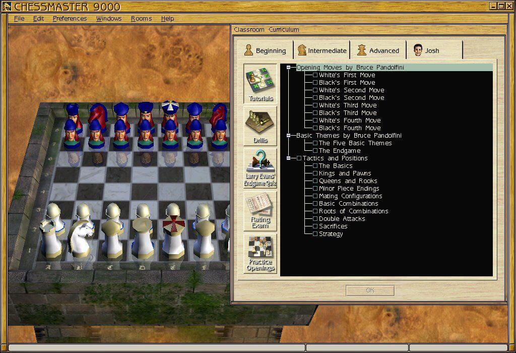 Chessmaster 9000 PC CD-Rom 2 CDs