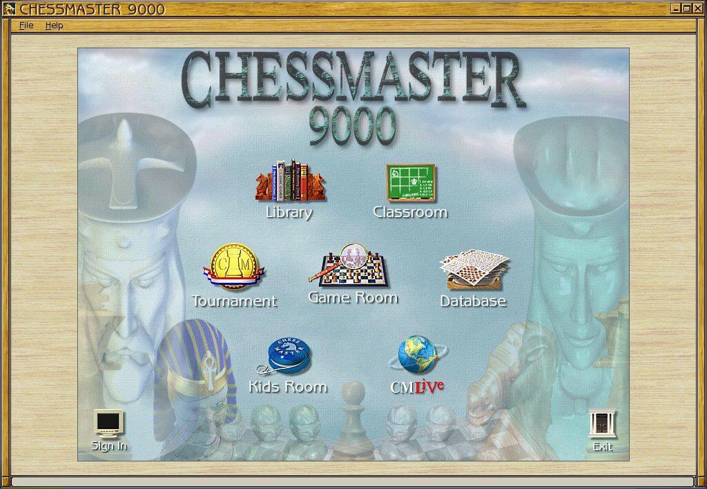 CHESSMASTER 9000 PC Game D00004F