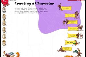 Chicken Run Interactive Educational CD-ROM 2