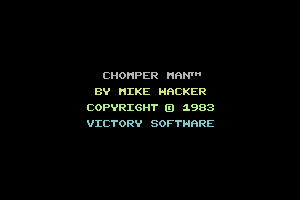 Chomper Man 0