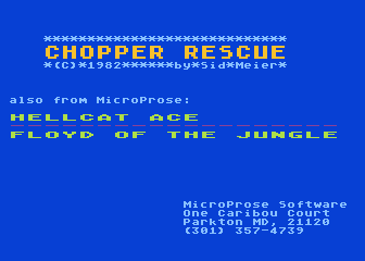 Chopper Rescue 0