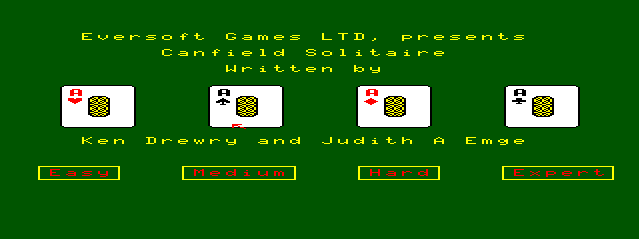Classic Solitaire abandonware