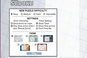 Classic Sudoku 6