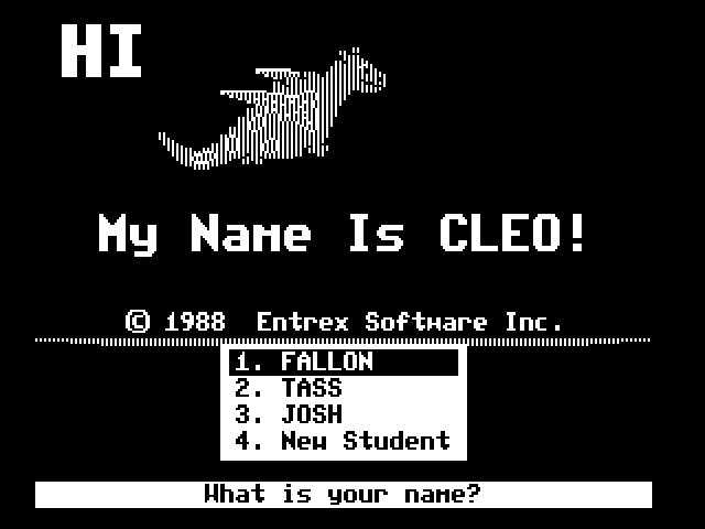 Cleo Is A Dragon abandonware
