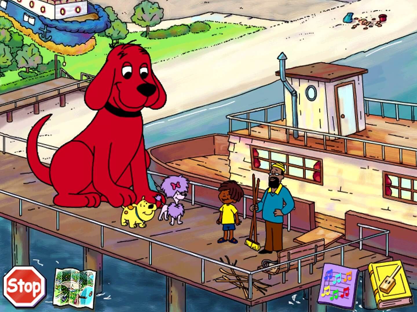 Download Clifford The Big Red Dog Musical Memory Games Windows My