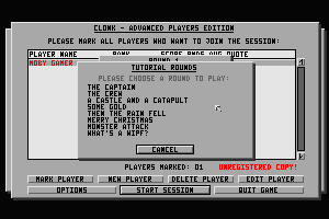 Clonk Advanced Players Edition abandonware