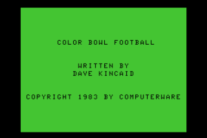 Color Bowl Football 0