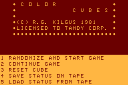 Color Cubes 0