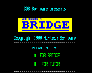 Colossus Bridge 4 0