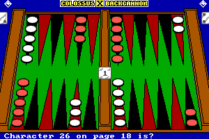 Colossus X Backgammon 2