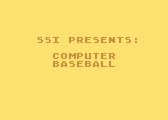 Computer Baseball 0