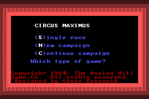 Computer Circus Maximus 1