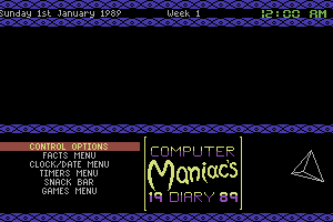 Computer Maniacs 1989 Diary 0