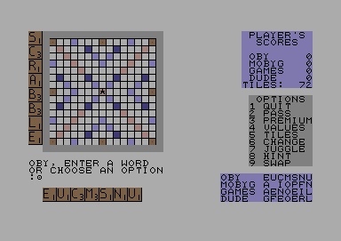 The Computer Edition of Scrabble Brand Crossword Game abandonware