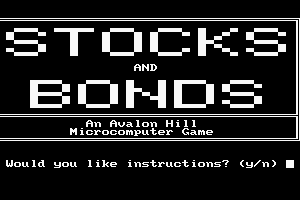 Computer Stocks & Bonds 0