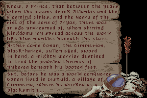 Conan: The Cimmerian 1